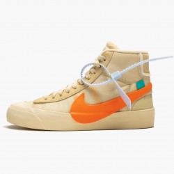 Nike Blazer Mid Off-White All Hallow's Eve AA3832 700 Women And Men Sports Shoes