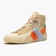 Nike Blazer Mid Off-White All Hallow's Eve AA3832 700 Women And Men Sports Shoes