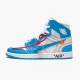 Air Jordan 1 Retro High Off White University Blue AQ0818 148 Mens Sports Shoes