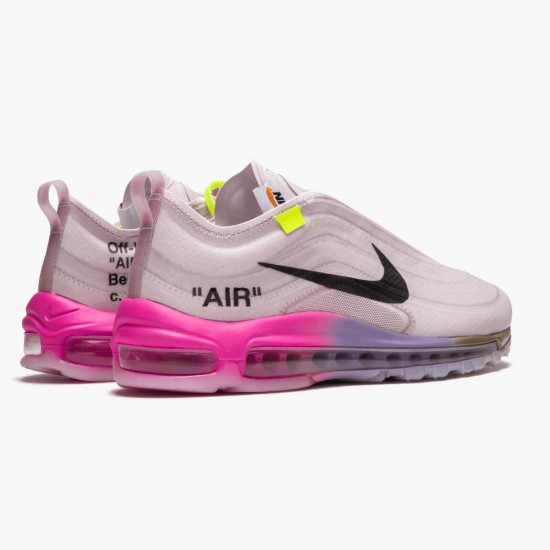 Nike Air Max 97 Off White Elemental Rose Serena Queen AJ4585 600 Mens Sports Shoes