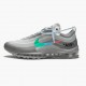 Nike Air Max 97 Off White Menta AJ4585 101 Mens Sports Shoes