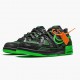 Nike Air Rubber Dunk Off White Green Strike CU6015 001 Women And Men Sports Shoes