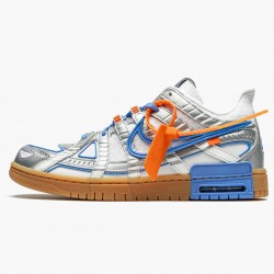 Nike Air Rubber Dunk Off White UNC CU6015 100 Mens Sports Shoes