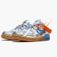 Nike Air Rubber Dunk Off White UNC CU6015 100 Mens Sports Shoes