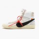 Nike Blazer Mid Off White AA3832 100 Women And Men Sports Shoes