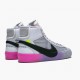 Nike Blazer Mid Off-White Wolf Grey Serena Queen AA3832 002 Women And Men Sports Shoes