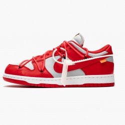 Nike Dunk Low Off White University Red CT0856 600 Women And Men Sports Shoes