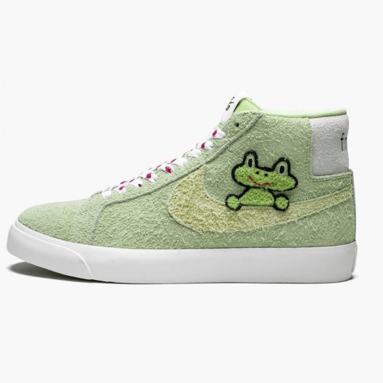 Nike SB Blazer Frog Skateboards AH6158 300 Women And Men Sports Shoes