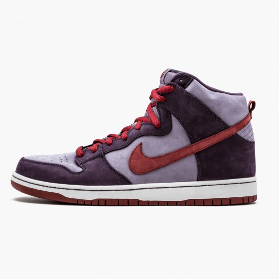 Nike Dunk SB High Daybreak Plum 313171 500 Women And Men Sports Shoes