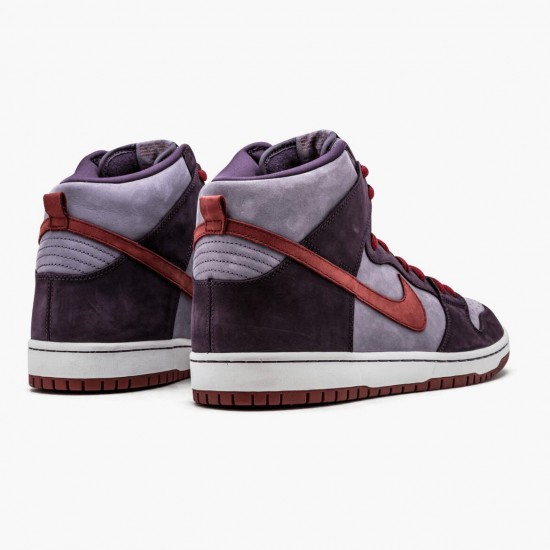 Nike Dunk SB High Daybreak Plum 313171 500 Women And Men Sports Shoes