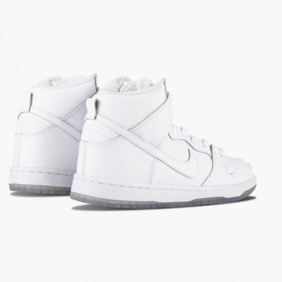 Nike Dunk SB High White Ice 305050 113 Women And Men Sports Shoes