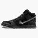 Nike SB Dunk High Black Bar AH9613 002 Women And Men Sports Shoes