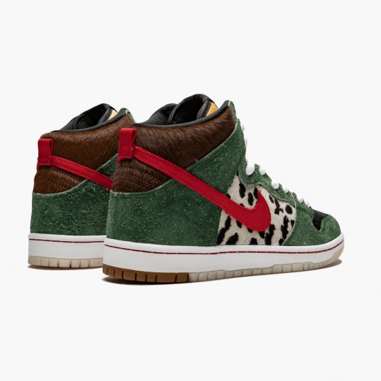 Nike SB Dunk High Dog Walker BQ6827 300 Women And Men Sports Shoes