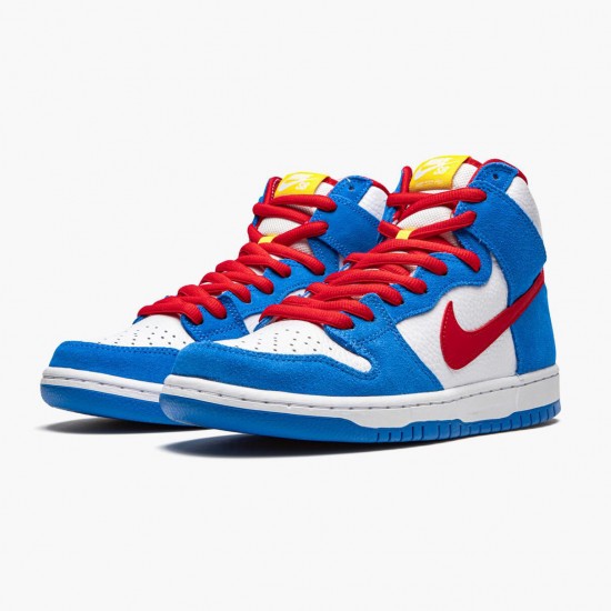 Nike SB Dunk High Doraemon CI2692 400 Women And Men Sports Shoes