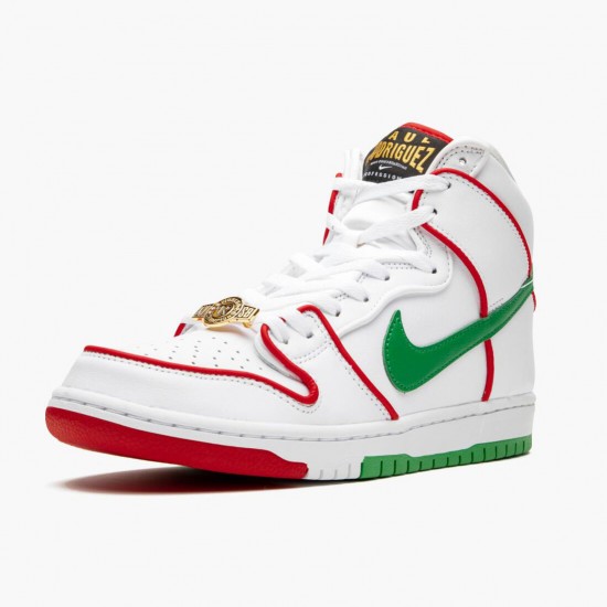 Nike SB Dunk High Paul Rodriguez Mexico CT6680 100 Women And Men Sports Shoes