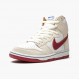 Nike SB Dunk High Sail Bright Crimson CV9499 100 Women And Men Sports Shoes