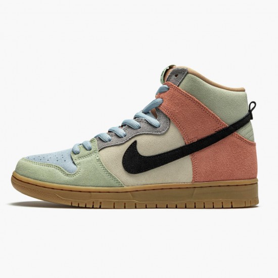 Nike SB Dunk High Spectrum CN8345 001 Women And Men Sports Shoes