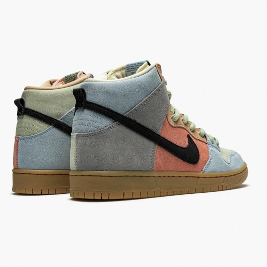 Nike SB Dunk High Spectrum CN8345 001 Women And Men Sports Shoes