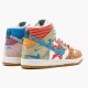 Nike SB Dunk High Thomas Campbell What the Dunk 918321 381 Women And Men Sports Shoes