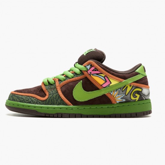 Nike Dunk SB Low De La Soul 789841 332 Women And Men Sports Shoes