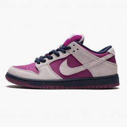 Nike SB Dunk Low Atmosphere Grey True Berry BQ6817 001 Women And Men Sports Shoes