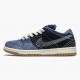 Nike SB Dunk Low Denim Sashiko CV0316 400 Women And Men Sports Shoes