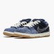 Nike SB Dunk Low Denim Sashiko CV0316 400 Women And Men Sports Shoes