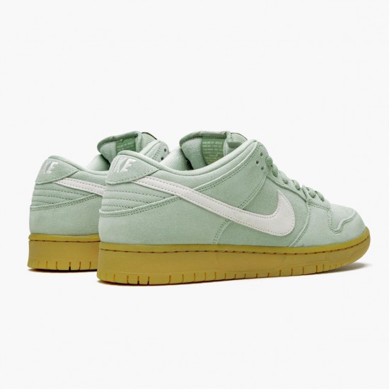 Nike SB Dunk Low Island Green Gum BQ6817 300 Women And Men Sports Shoes