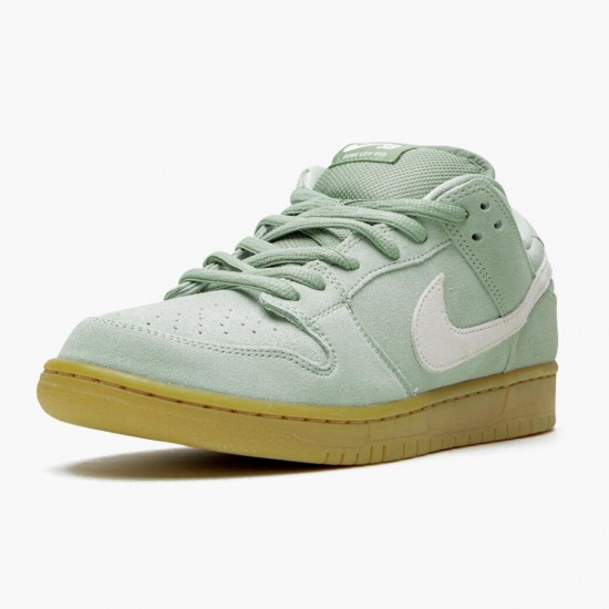 Nike SB Dunk Low Island Green Gum BQ6817 300 Women And Men Sports Shoes