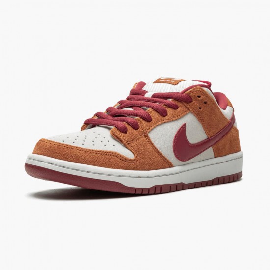 Nike SB Dunk Low Pro Dark Russet Cedar BQ6817 202 Women And Men Sports Shoes