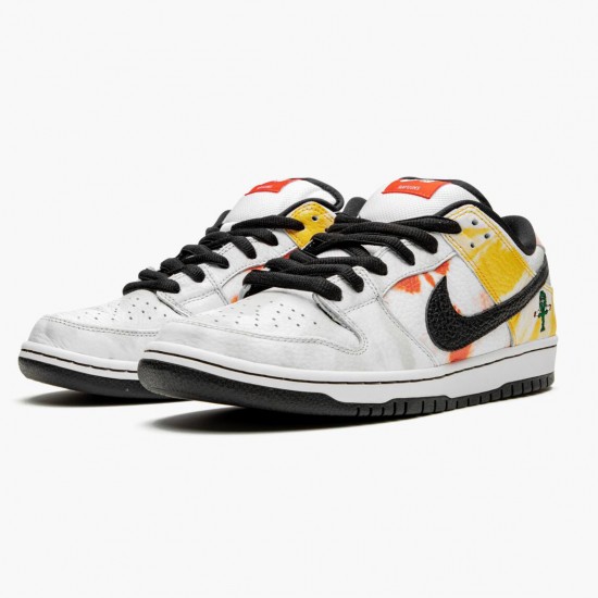 Nike SB Dunk Low Raygun Tie Dye White BQ6832 101 Women And Men Sports Shoes