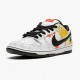 Nike SB Dunk Low Raygun Tie Dye White BQ6832 101 Women And Men Sports Shoes