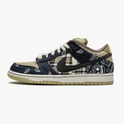 Nike SB Dunk Low Travis Scott CT5053 001 Women And Men Sports Shoes