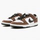 Nike SB Dunk Low White Black Trail End Brown 304292 102 Mens Sports Shoes