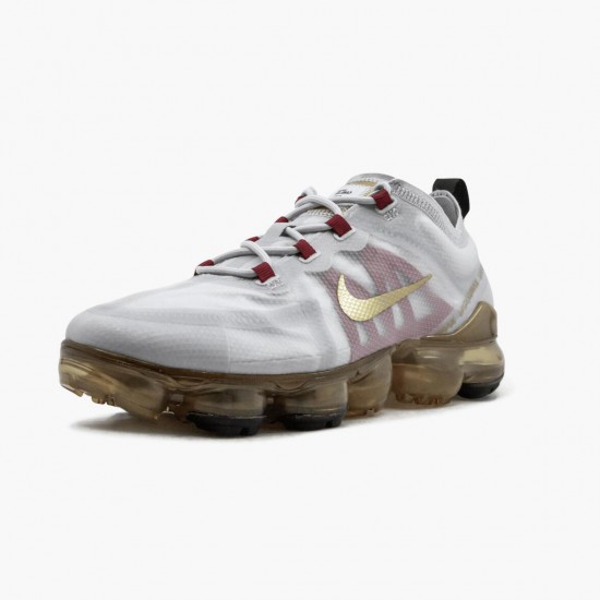 Nike Air VaporMax 2019 Chinese New Year 2019 Pure Platinum BQ7038 001 Women And Men Running Shoes 