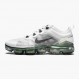 Nike Air VaporMax 2019 Premium White Platinum Tint Lime Blast AT6810 100 Women And Men Running Shoes 