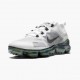 Nike Air VaporMax 2019 Premium White Platinum Tint Lime Blast AT6810 100 Women And Men Running Shoes 