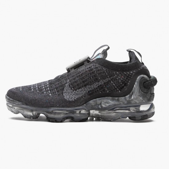 Nike Air VaporMax 2020 Flyknit Black Dark Grey CJ6741 003 Women And Men Running Shoes 