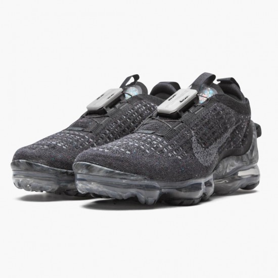 Nike Air VaporMax 2020 Flyknit Black Dark Grey CJ6741 003 Women And Men Running Shoes 