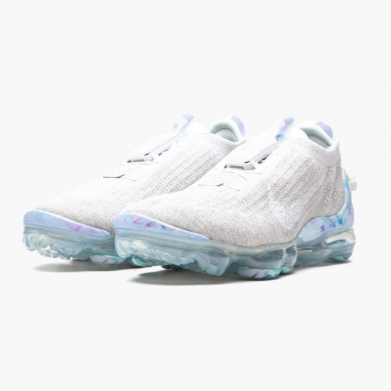 Nike Air VaporMax 2020 Flyknit Summit White CJ6740 100 Women And Men Running Shoes 