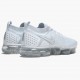 Nike Air VaporMax Flyknit 2 White Vast Grey 942842 105 Women And Men Running Shoes 