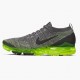 Nike Air VaporMax Flyknit 3 Gunsmoke Volt AJ6900 009 Mens Running Shoes 