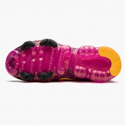 Nike Air VaporMax Flyknit 3 Laser Fuchsia Laser Orange AJ6910 600 Womens Running Shoes 