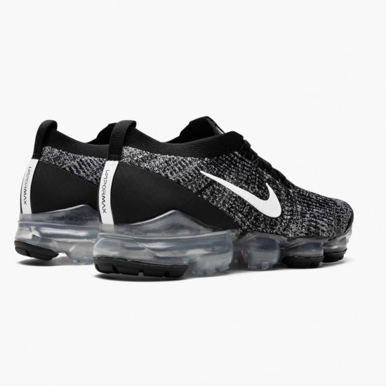 Nike Air VaporMax Flyknit 3 Oreo AJ6900 002 Women And Men Running Shoes 