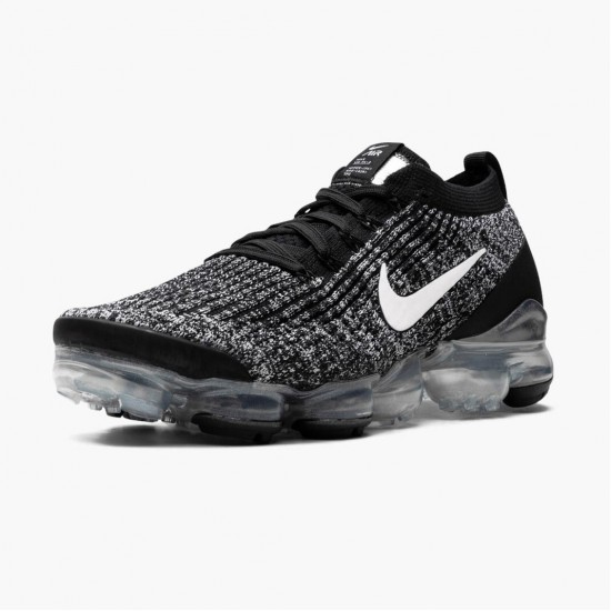 Nike Air VaporMax Flyknit 3 Oreo AJ6900 002 Women And Men Running Shoes 