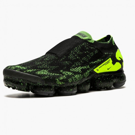 Nike Air VaporMax Moc 2 Acronym Black AQ0996 007 Women And Men Running Shoes 