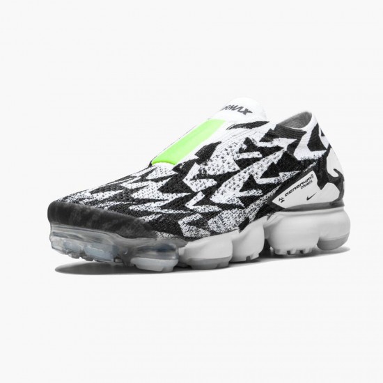 Nike Air VaporMax Moc 2 Acronym Light Bone AQ0996 001 Women And Men Running Shoes 