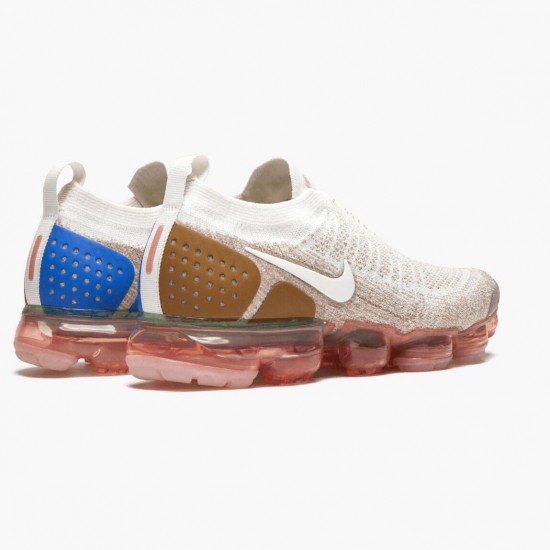 Nike Air VaporMax Moc 2 Sail Wheat AH7006 100 Women And Men Running Shoes 