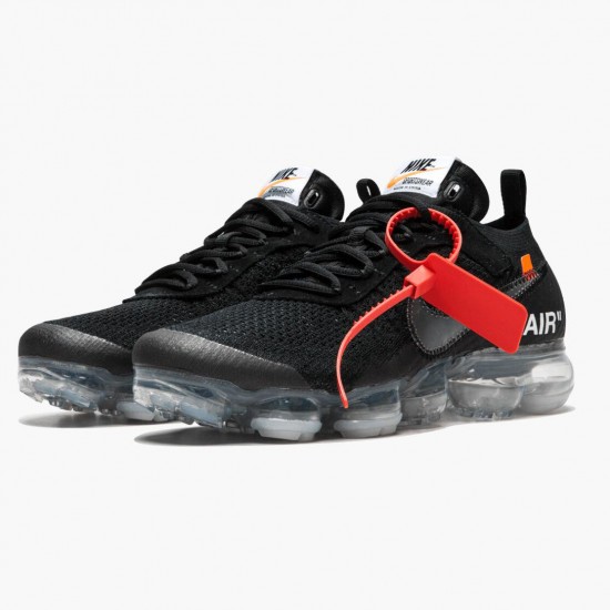 Nike Air VaporMax Off-White Black AA3831 002 Women And Men Running Shoes 