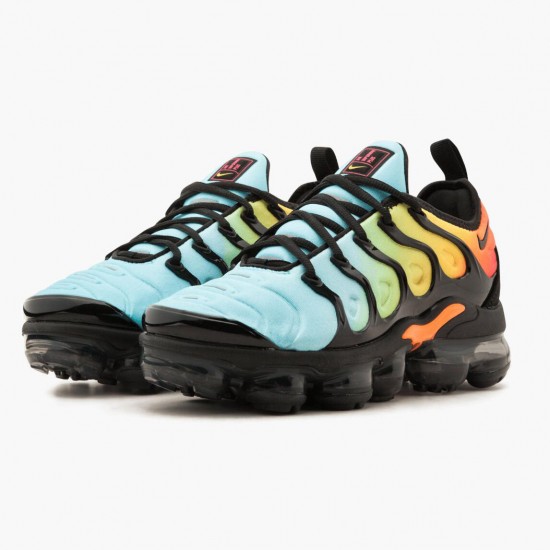 Nike Air VaporMax Plus Bleached Aqua AO4550 002 Mens Running Shoes 